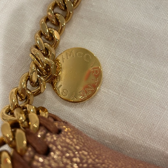 STELLA MCCARTNEY ROSE GOLD CLUTCH/SHOULDER BAG - Picture 3 of 5